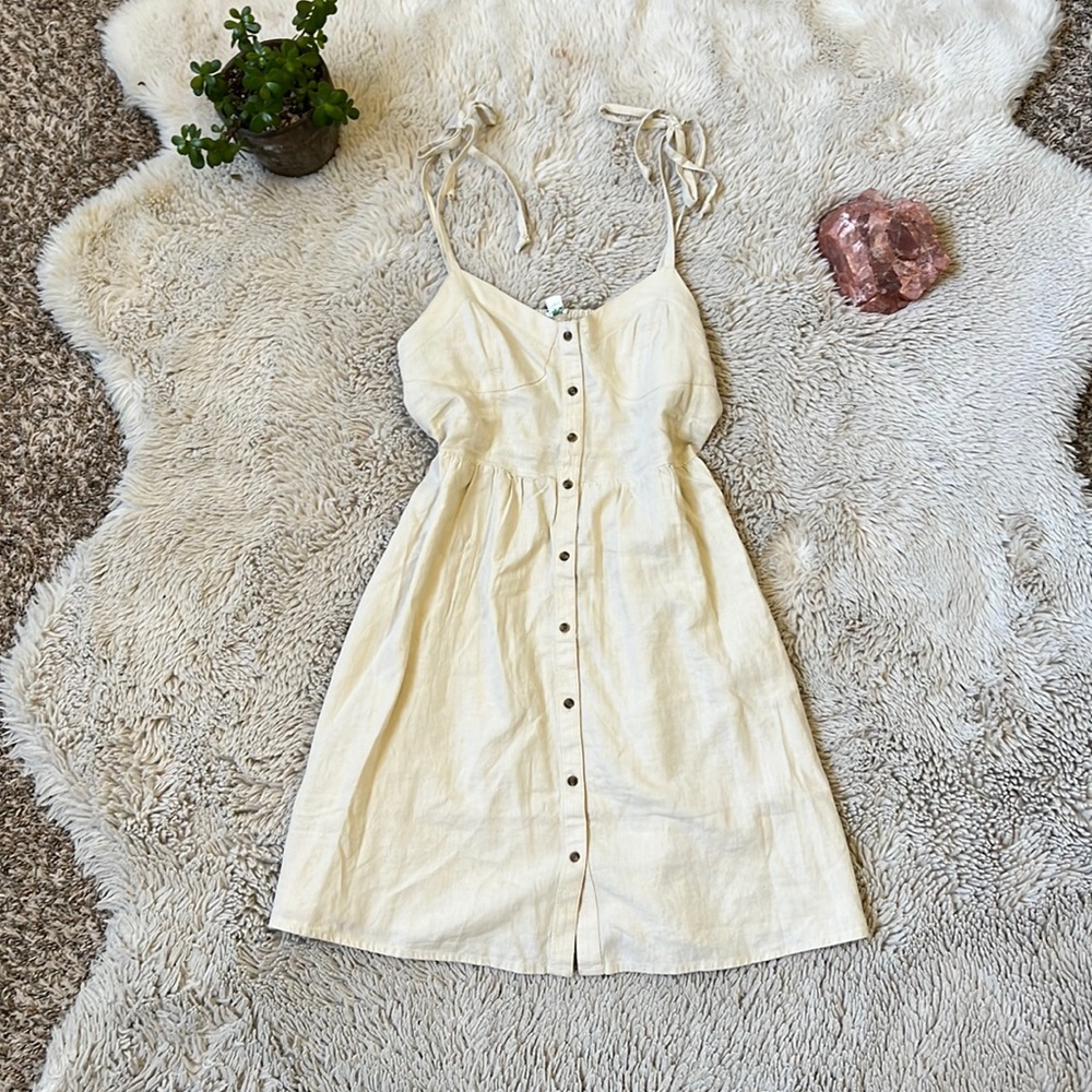 Aerie tie strap dress